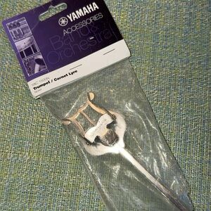Yamaha Nickel Trumpet Cornet Lyre